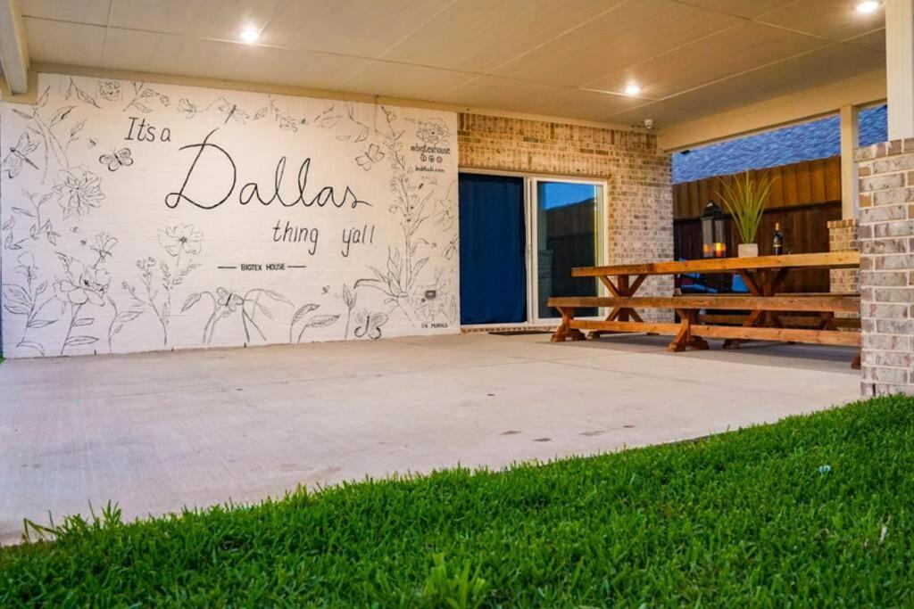 Dallas 4Br Large Yard W Hot Tub , Fire Pit And Basketball Hoop Luaran gambar